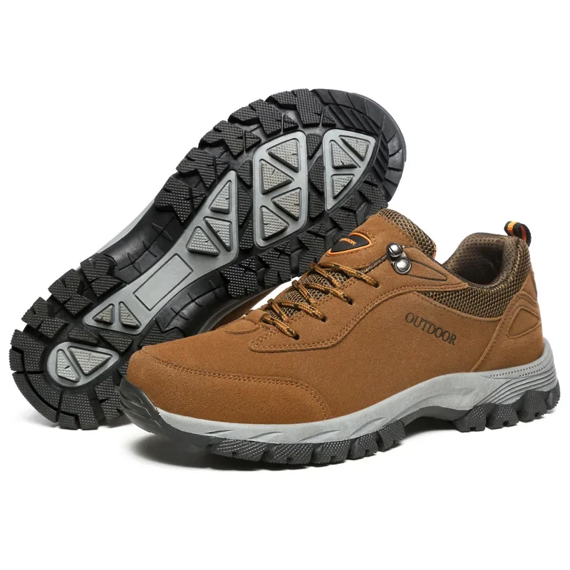Crossfit Male - Sepatu mendaki pria, sepatu bot kulit