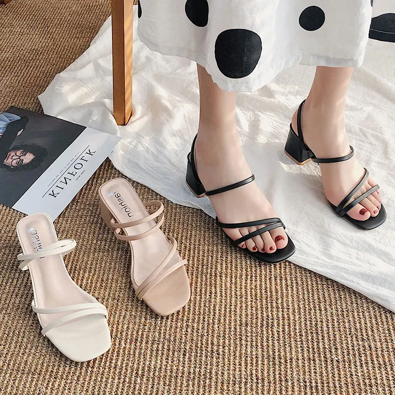 Sandal Wanita Hak Tinggi Model - Crossfit Ladies ulasan dan harga
