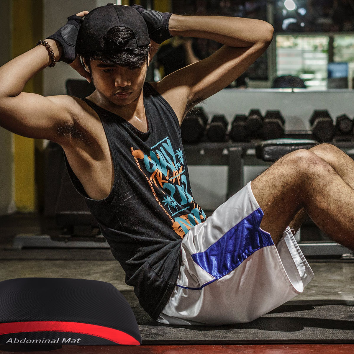1Pcs Matras Latihan Perut Lipa - Ab Mat Crunch ulasan dan harga