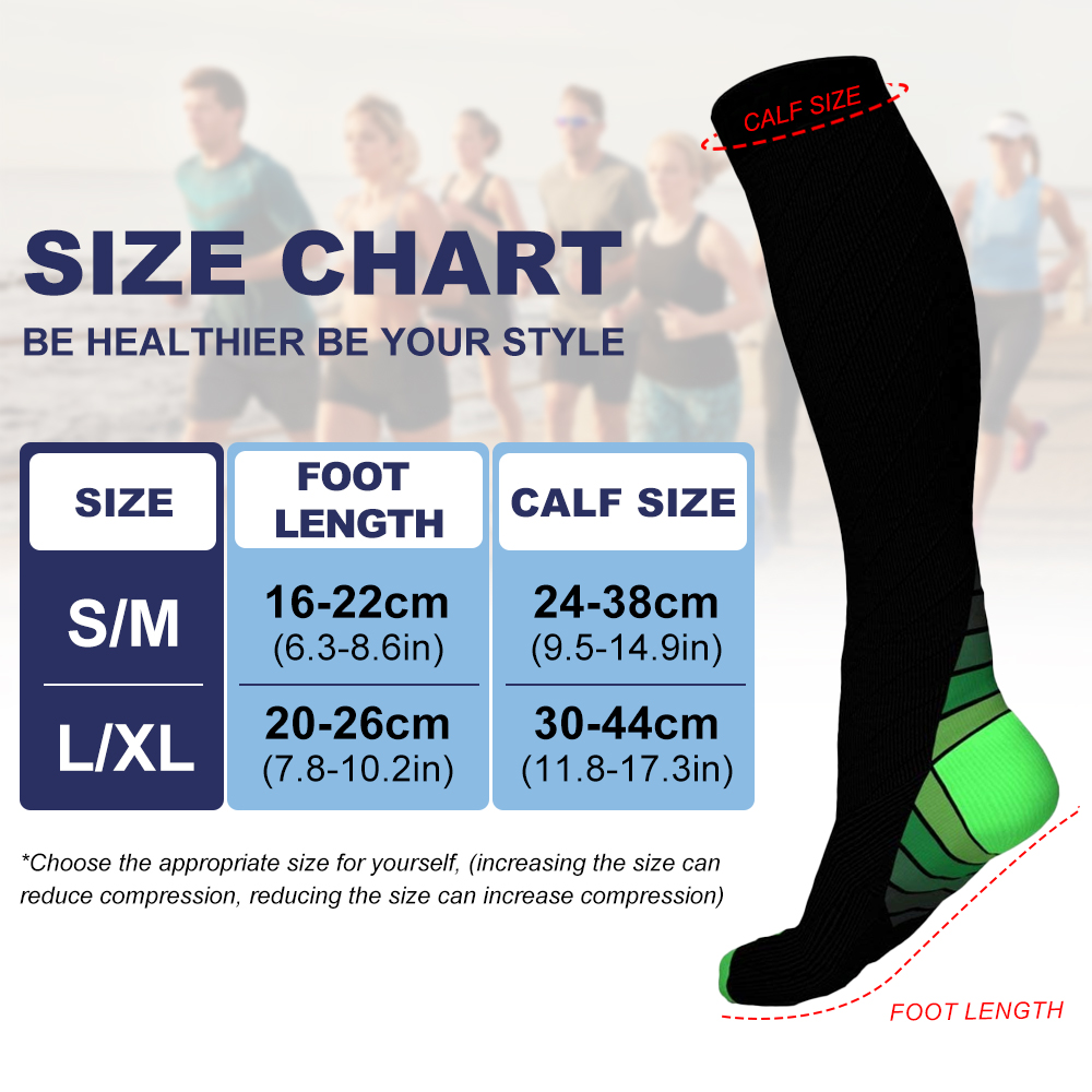 Kaus kaki kompresi berpergian  - Crossfit Male ulasan dan harga