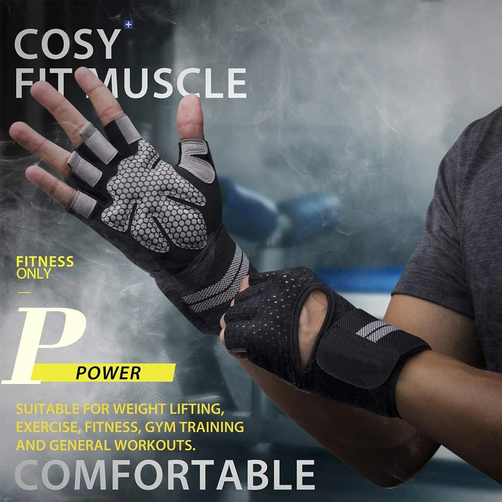 1 pasang sarung tangan Fitness - Crossfit Workout Gear ulasan dan harga