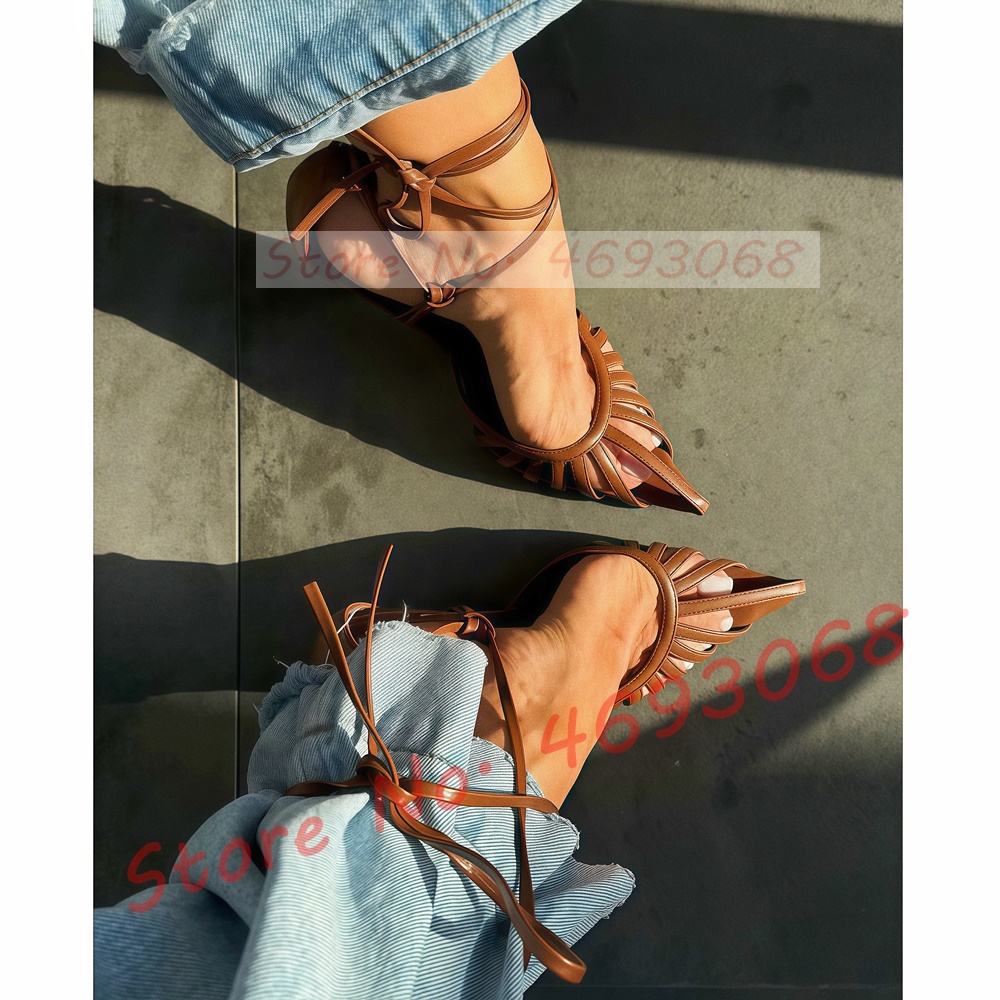 Sandal Wanita Pointed Toe Cage - Crossfit Ladies ulasan dan harga